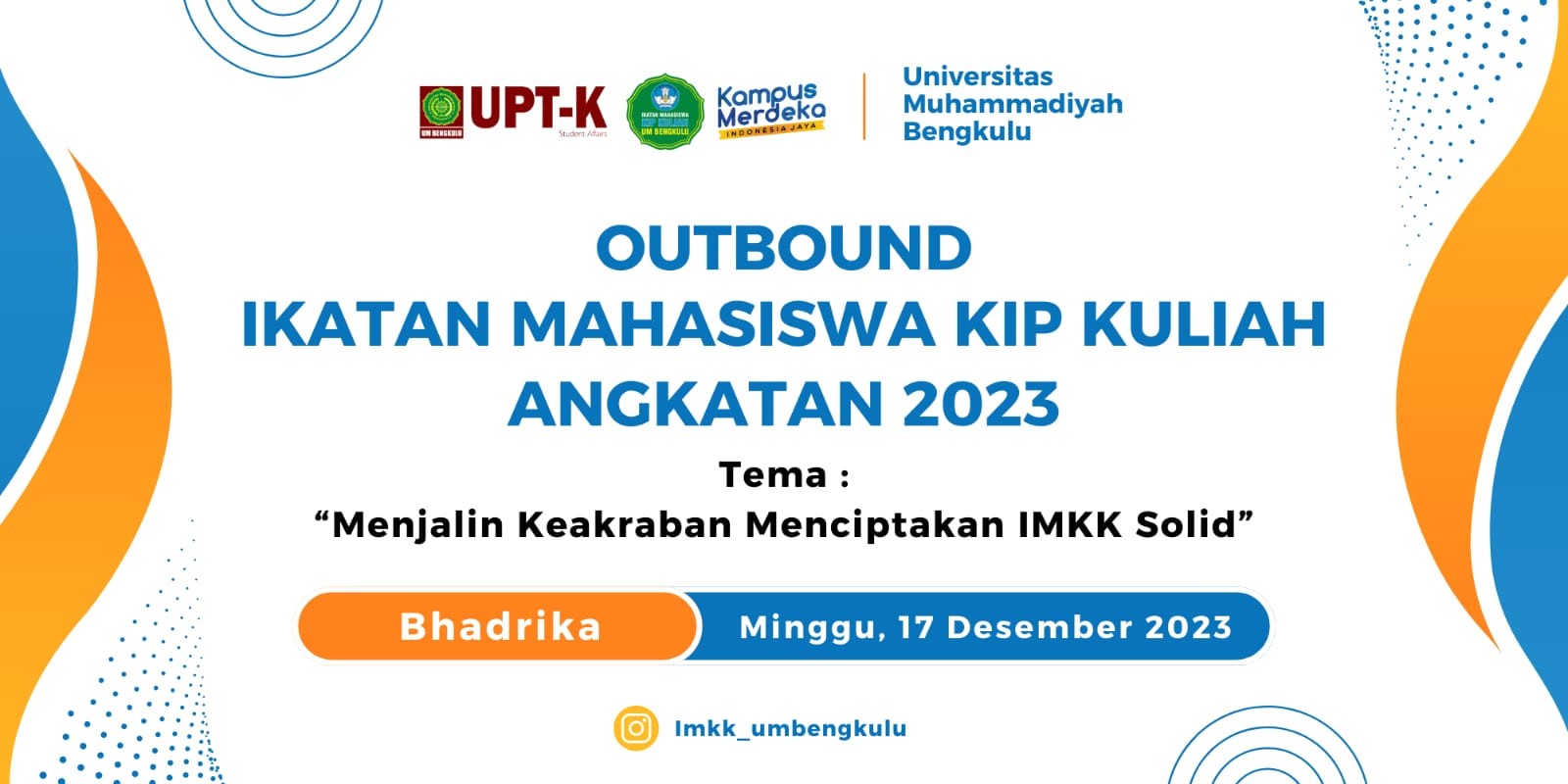 KEGIATAN OUTBOND MAHASISWA KIP ANGKATAN 2023